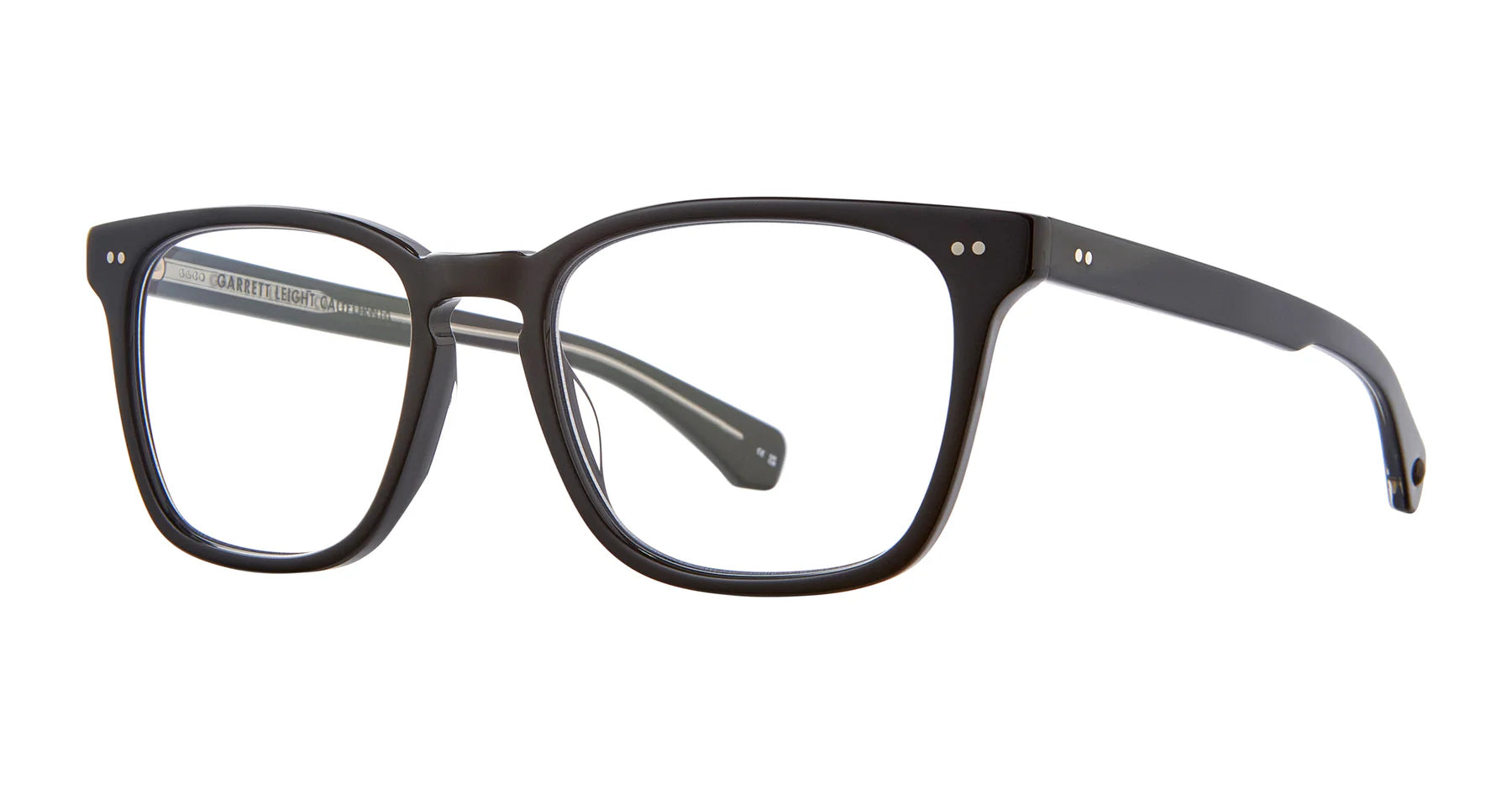Garrett Leight Earvin 1114 53 Black Optical