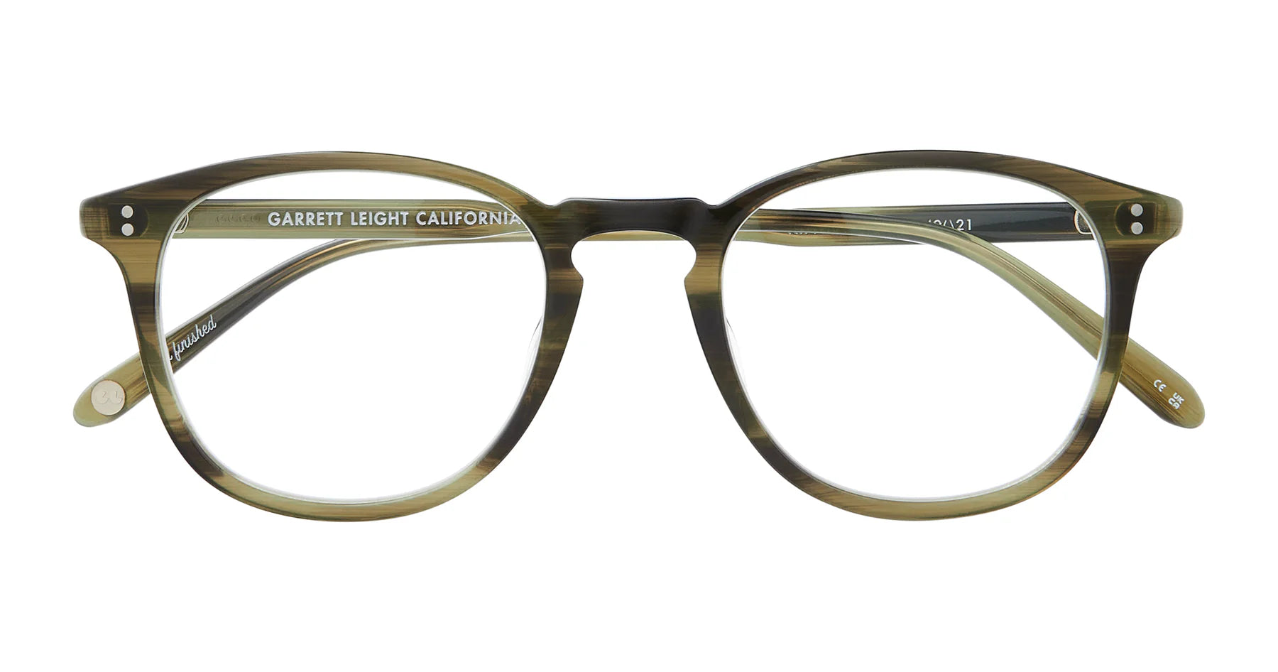 Garrett Leight Kinney 1007 47 Douglas Fir Optical