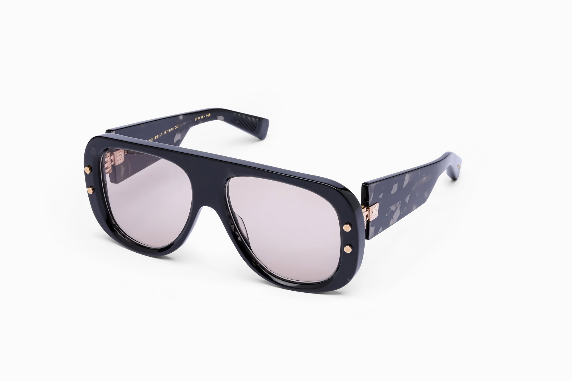 Balmain Pulse BPS 185D Crystal Black Havana Limited Edition