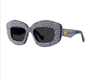 Loewe LW 4114IS 90A Black Strass Silver