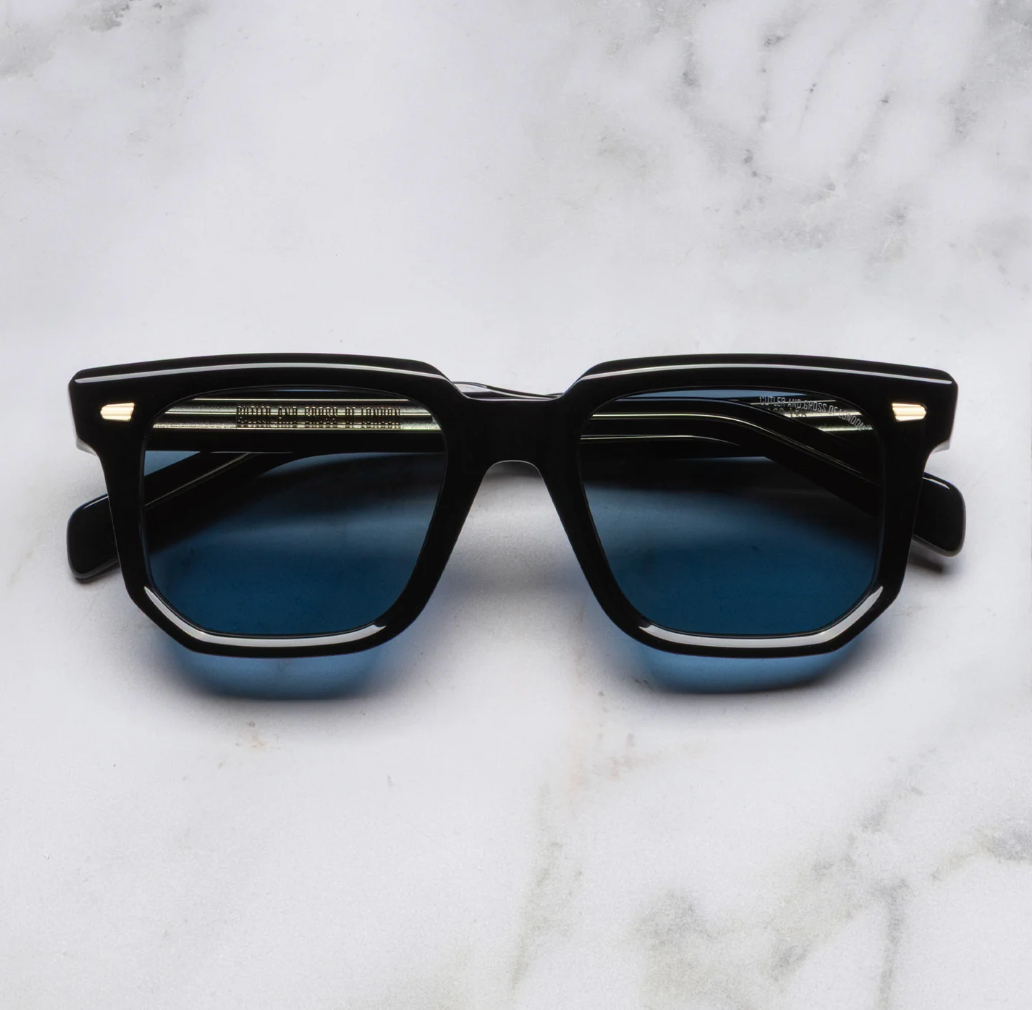 Cutler and Gross CGSN 1410 4P Black Polarised Blue