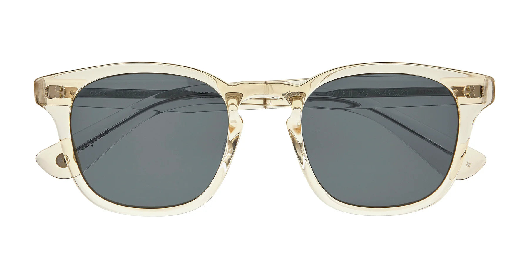 Garrett Leight Ace II 2147 Pure Glass PG/SFPBS