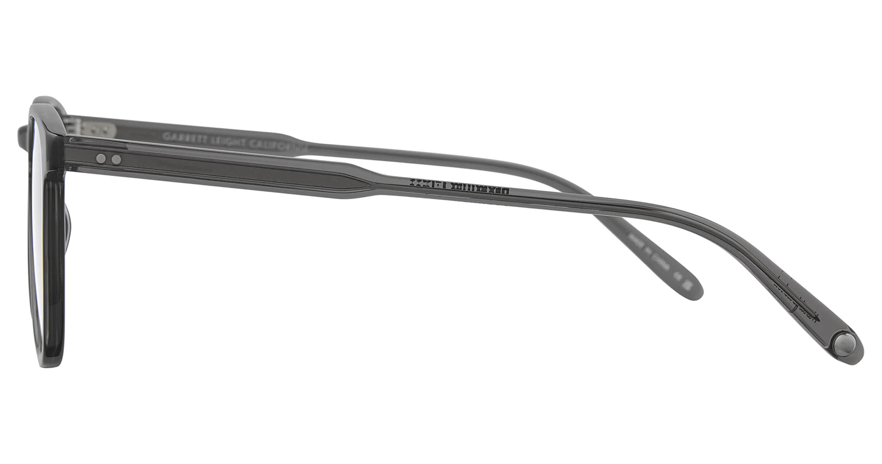 Garrett Leight Brooks 2002 Grey Crystal G15 GCR/SFPG15