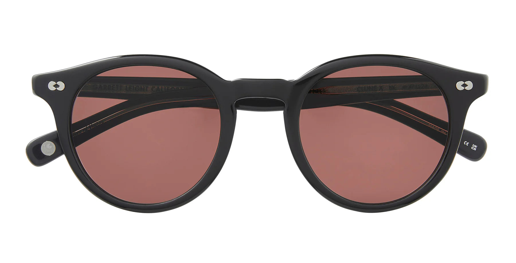 Garrett Leight Clune X 2129 BK/PRW Black Pure Rosewood