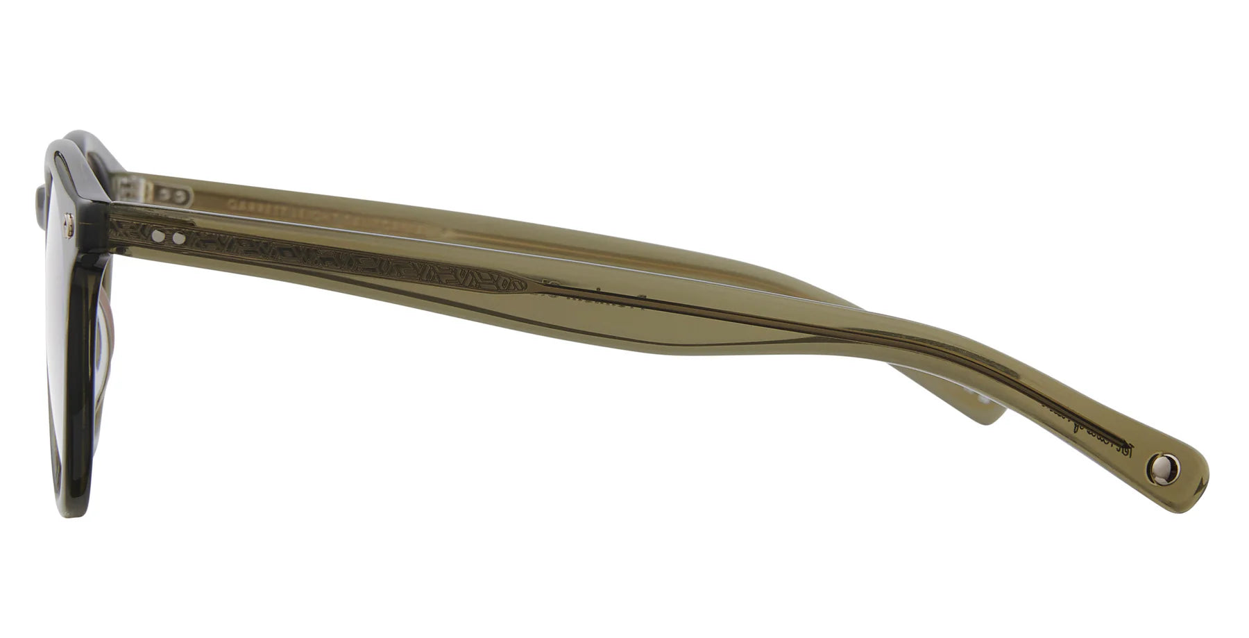 Garrett Leight Clune X 2129 WIL/PCOF Willow Pure Coffee