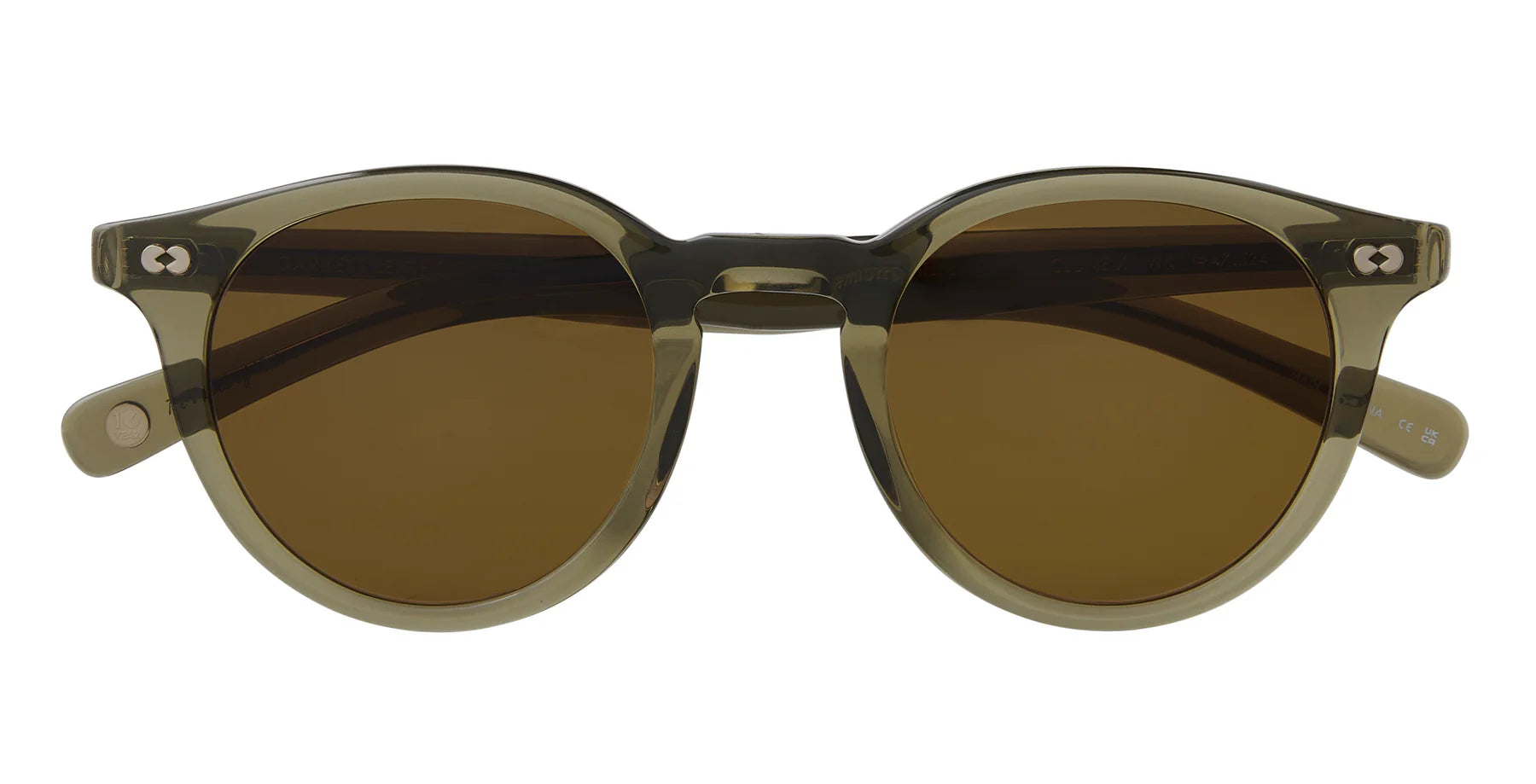 Garrett Leight Clune X 2129 WIL/PCOF Willow Pure Coffee