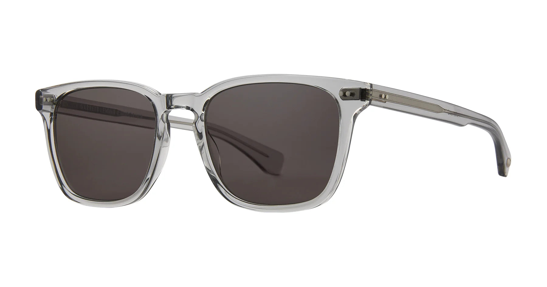 Garrett Leight 2114 Earvin Light Grey Midnight Polar