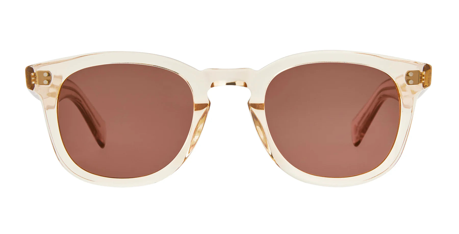 Garrett Leight Kinney II 2158 Champagne Rosewood