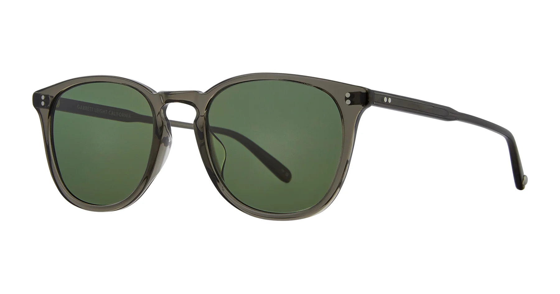Garrett Leight Kinney 2007 BLGL/SFPG15 Black Glass G15