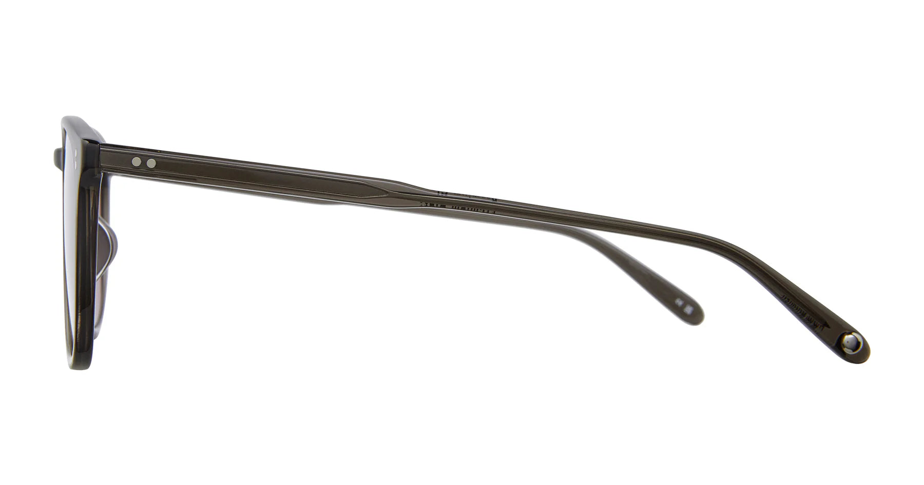 Garrett Leight Kinney 2007 BLGL/SFPG15 Black Glass G15