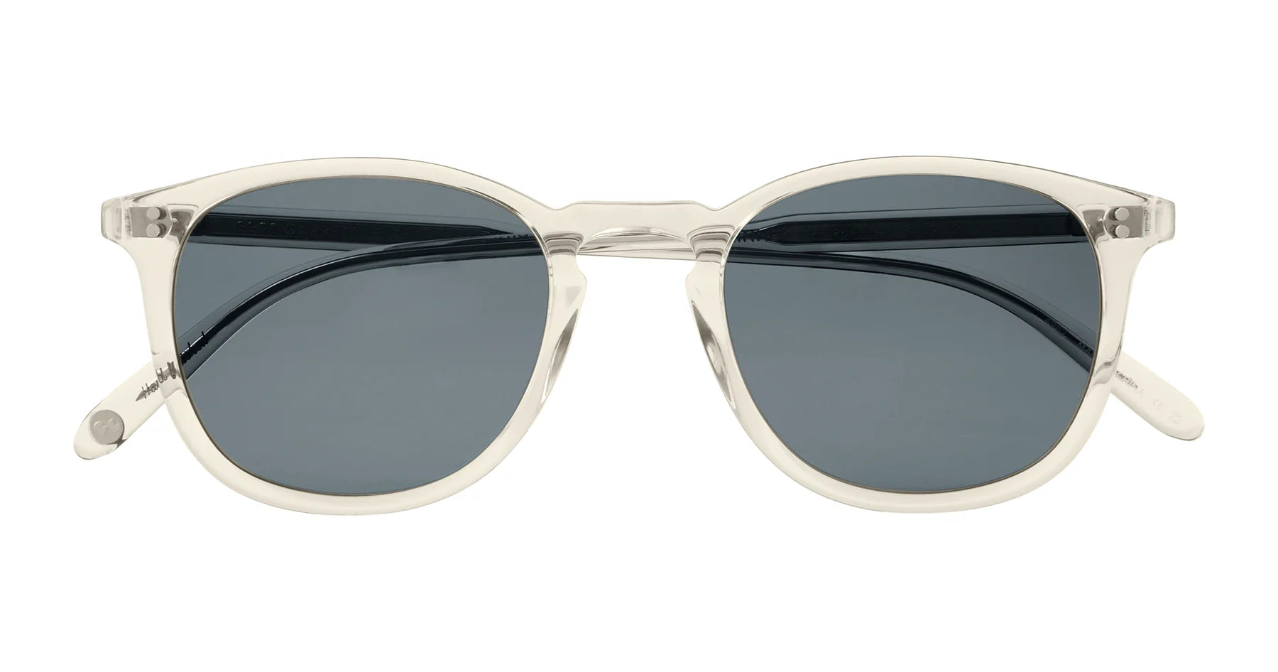 Garrett Leight Kinney 2007 CH/BS Champagne Blue Polar