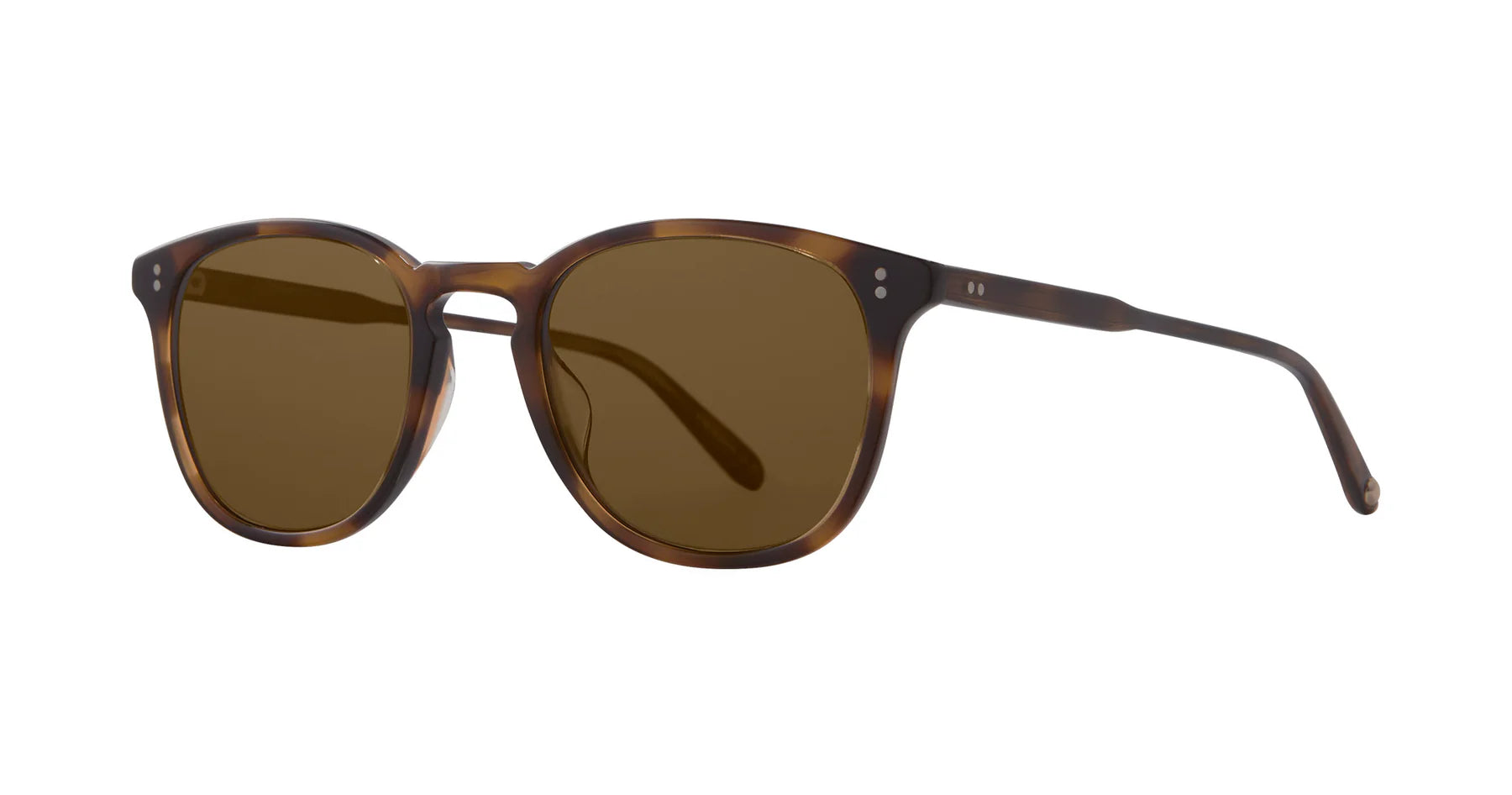 Garrett Leight Kinney 2007  SPBRNSH/SFPCOF Spotted Brown Shell Polarised