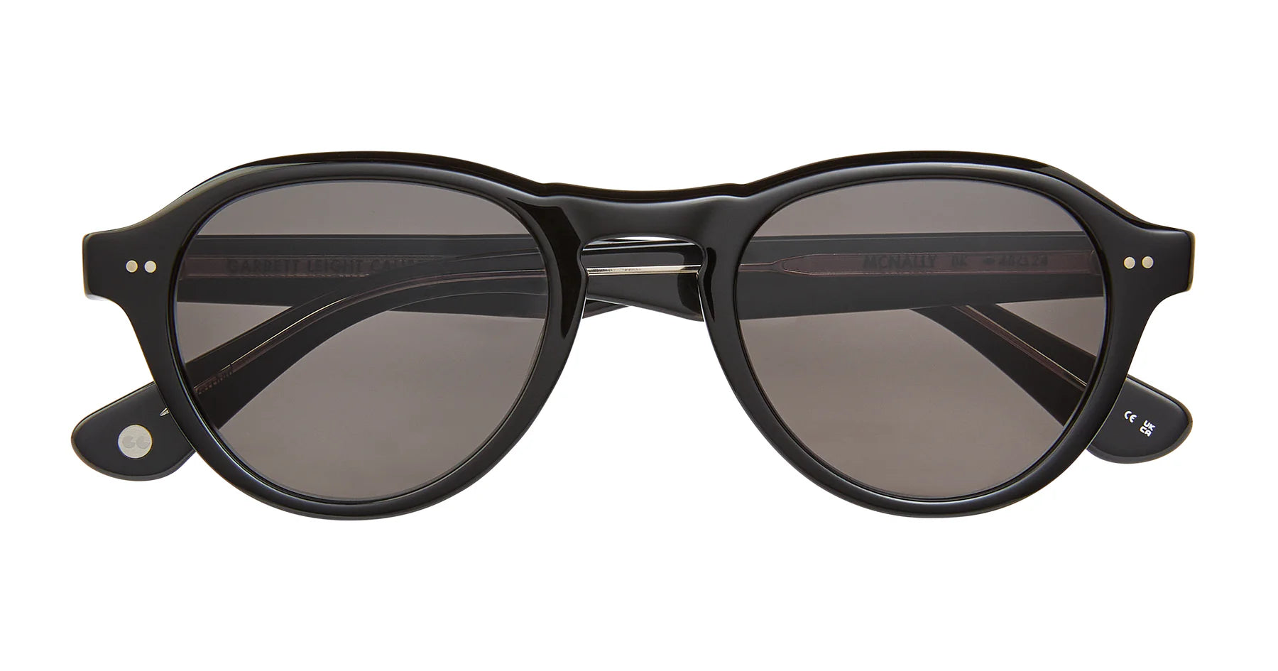 Garrett Leight 2182 McNally  Black BK/DGRY
