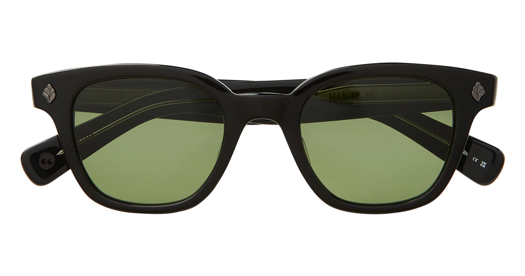 Garrett Leight Naples 2084 Black Green