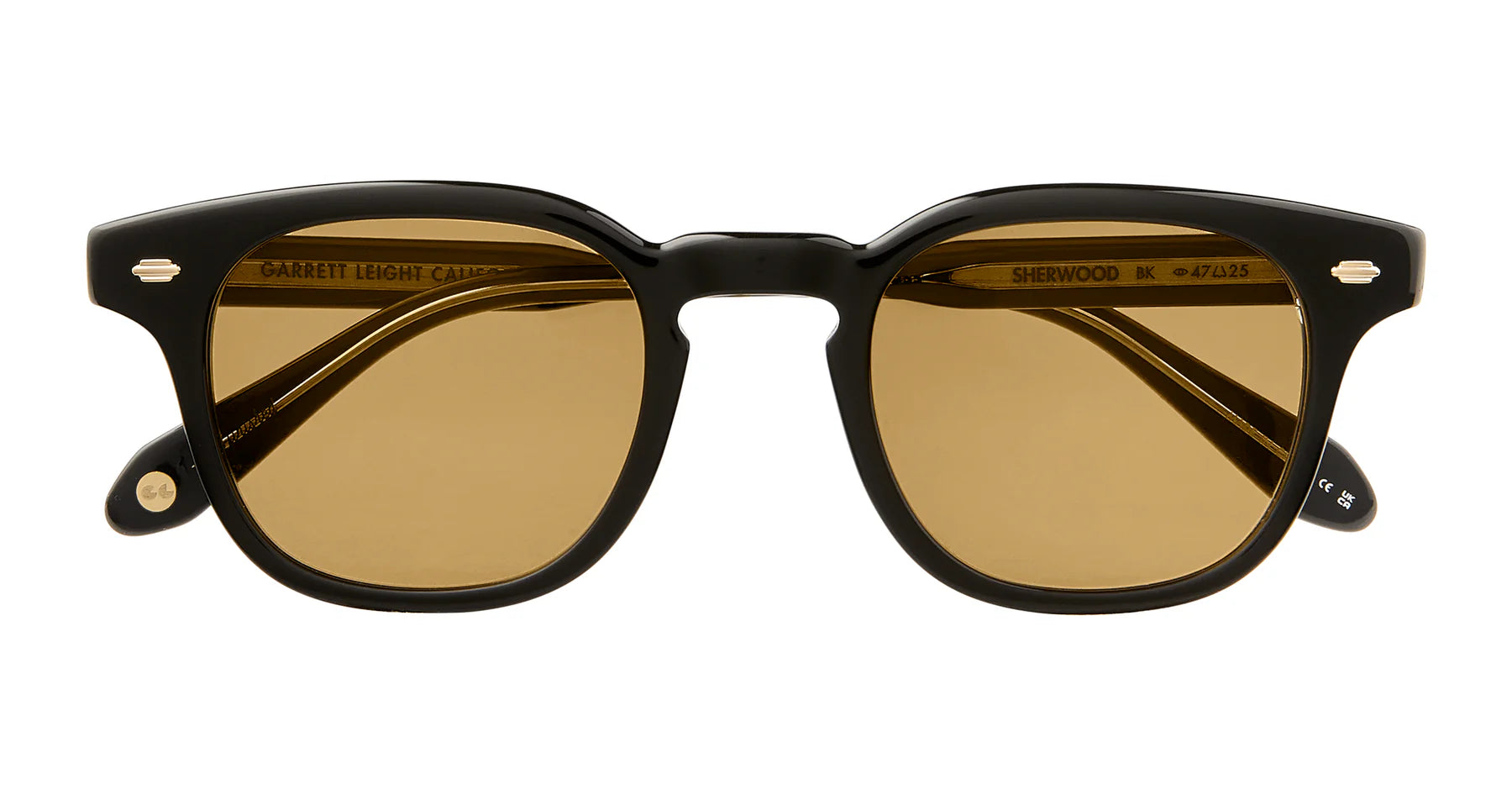 Garrett Leight Sherwood 2154 BK/PMP Black Pure Maple