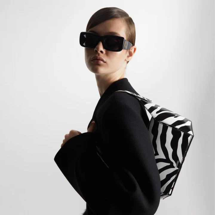 The Attico Marfa 03 C1 Black Gold sunglasses