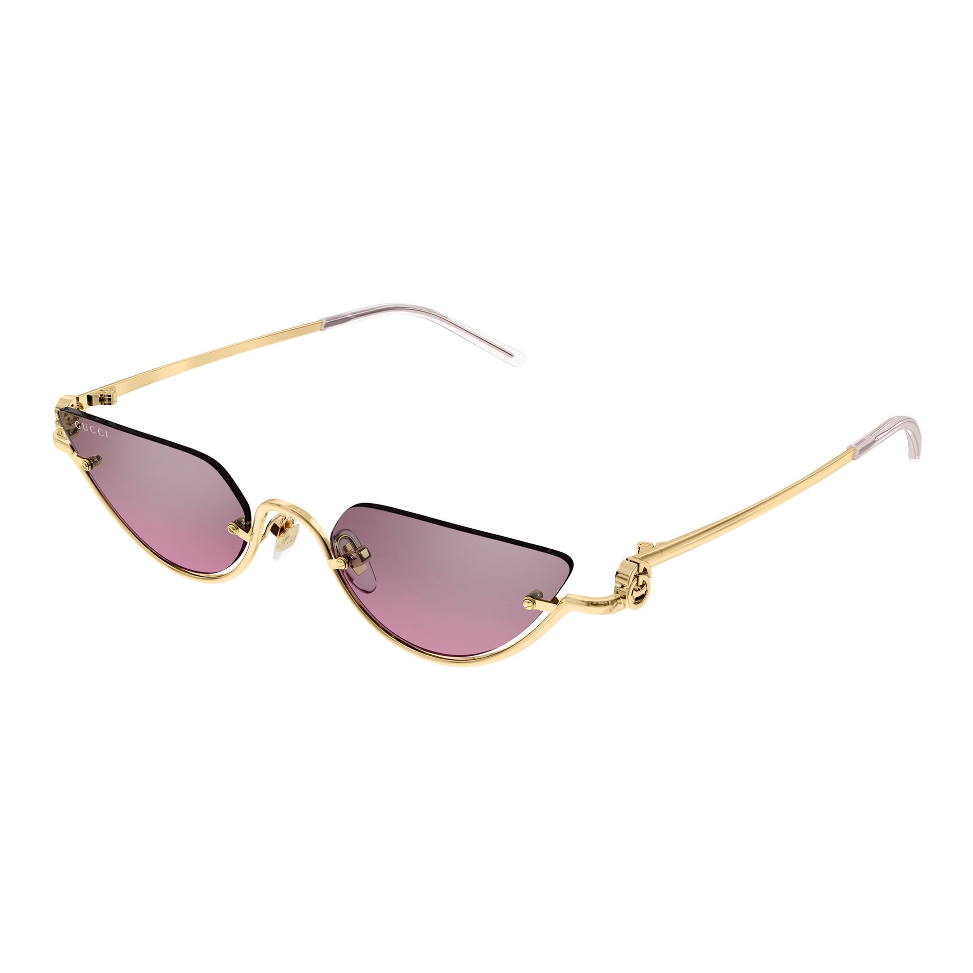 Gucci GG 1603 003 Gold Rose sunglasses - Sunglass Bar