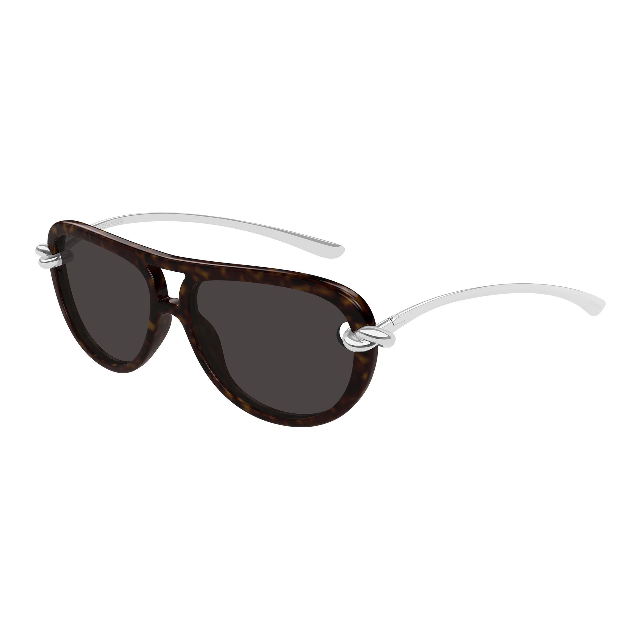 Bottega Veneta BV 1418 002 Havana Silver