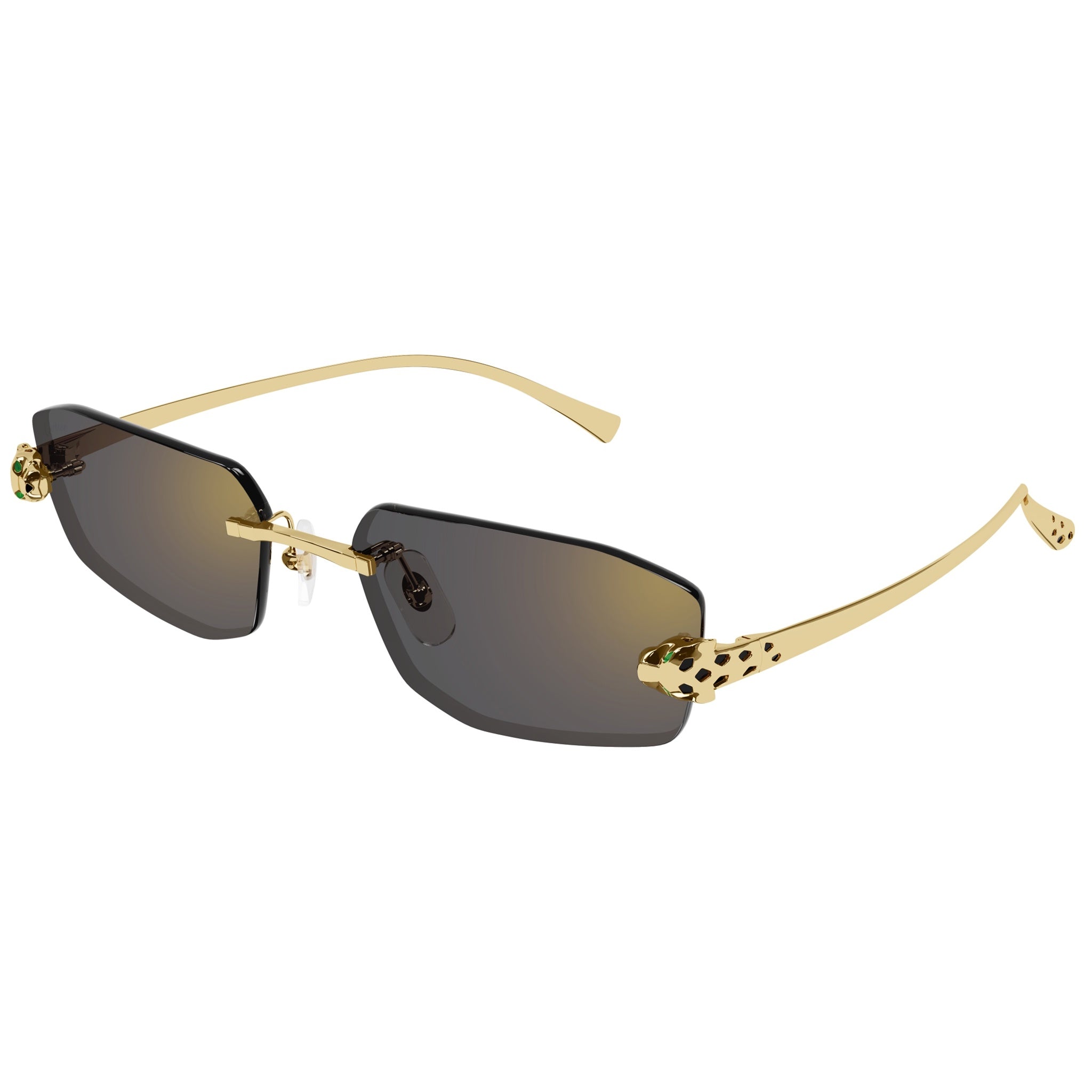 Cartier Panthere CT 0474 001 Gold Brown Panthere