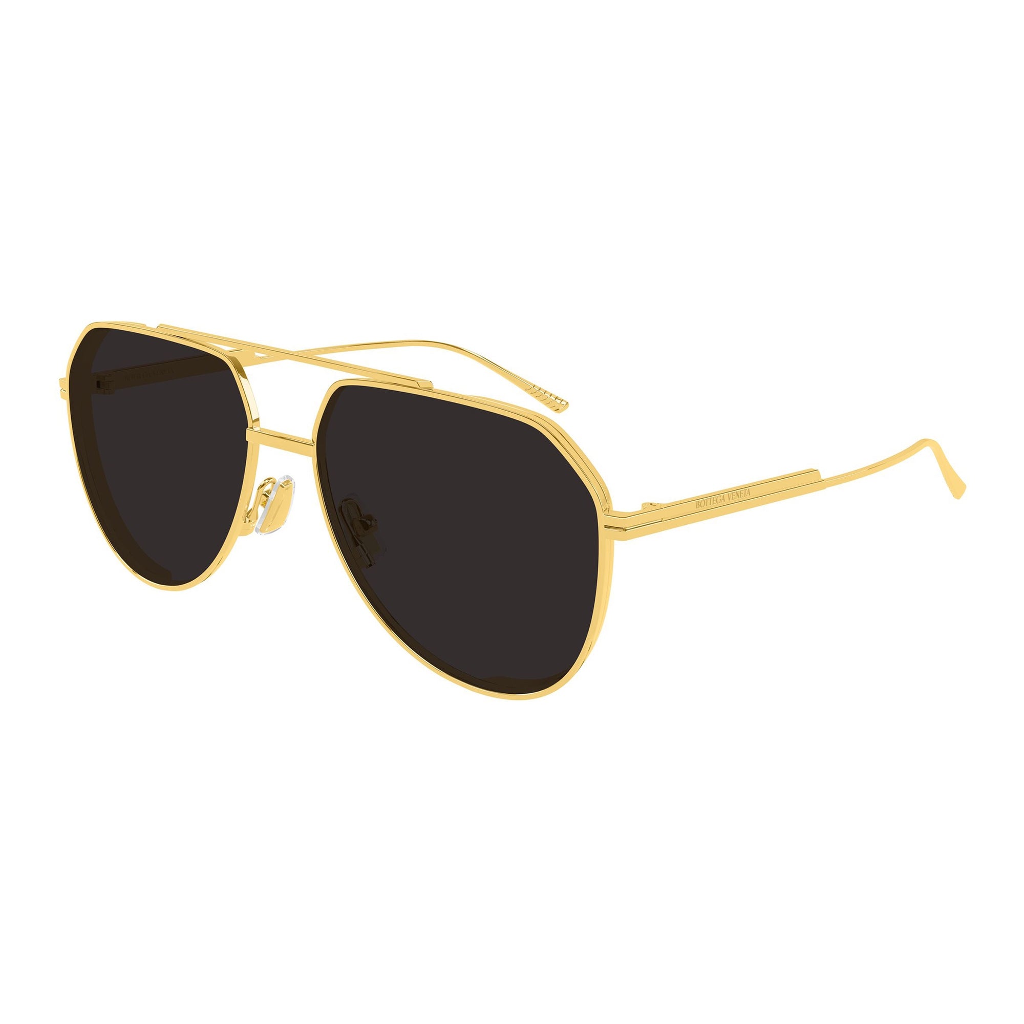 Bottega Veneta BV 1465 001 Gold sunglasses - Sunglass Bar