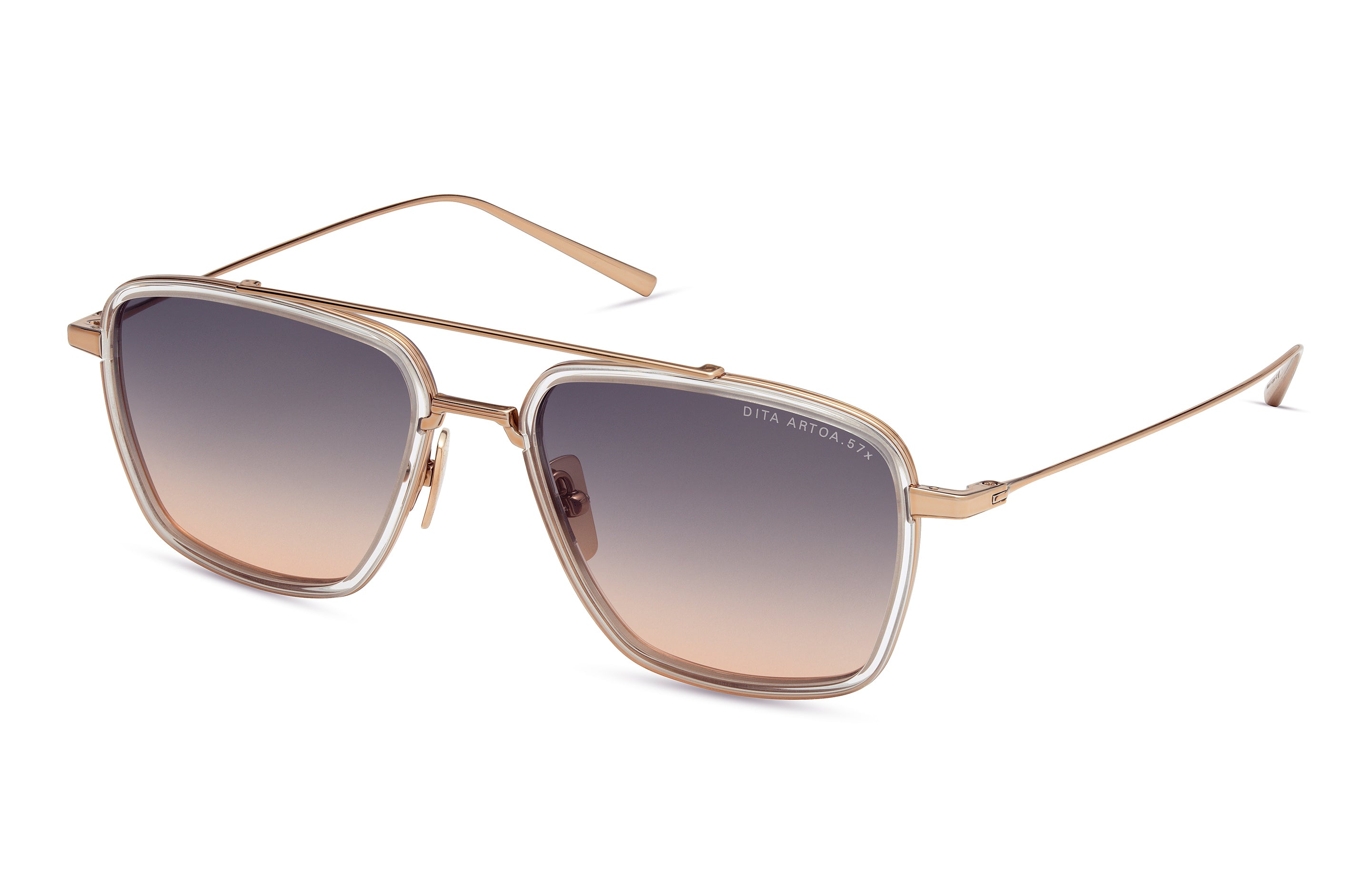 Dita Artoa.57X A 02 Rose Gold Crystal Clear