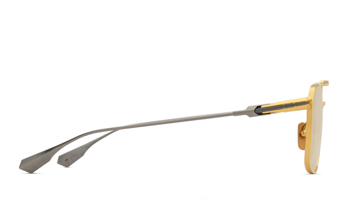 Dita Lineage.99 DTX 207 A 01 Yellow Gold Silver Brown Wash