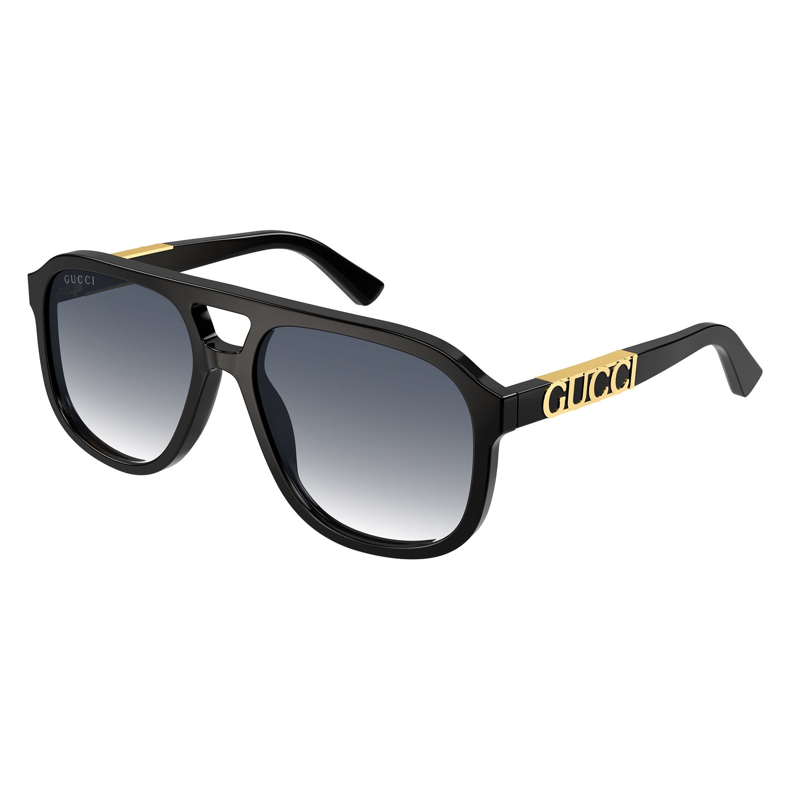 Gucci 002 Black and Sunglasses SUNGLASS