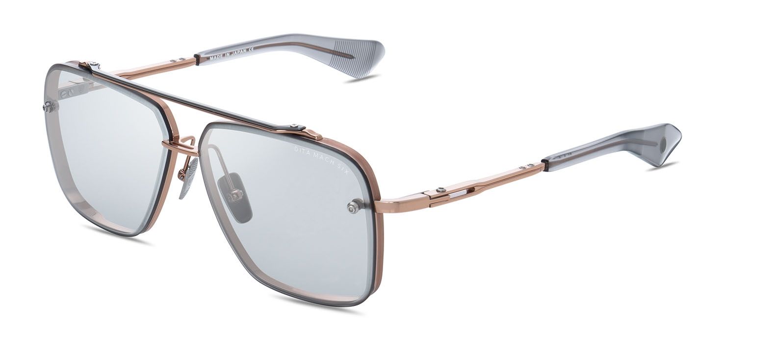 Dita Mach Six DTS 121 62 02 Rose Gold Blue